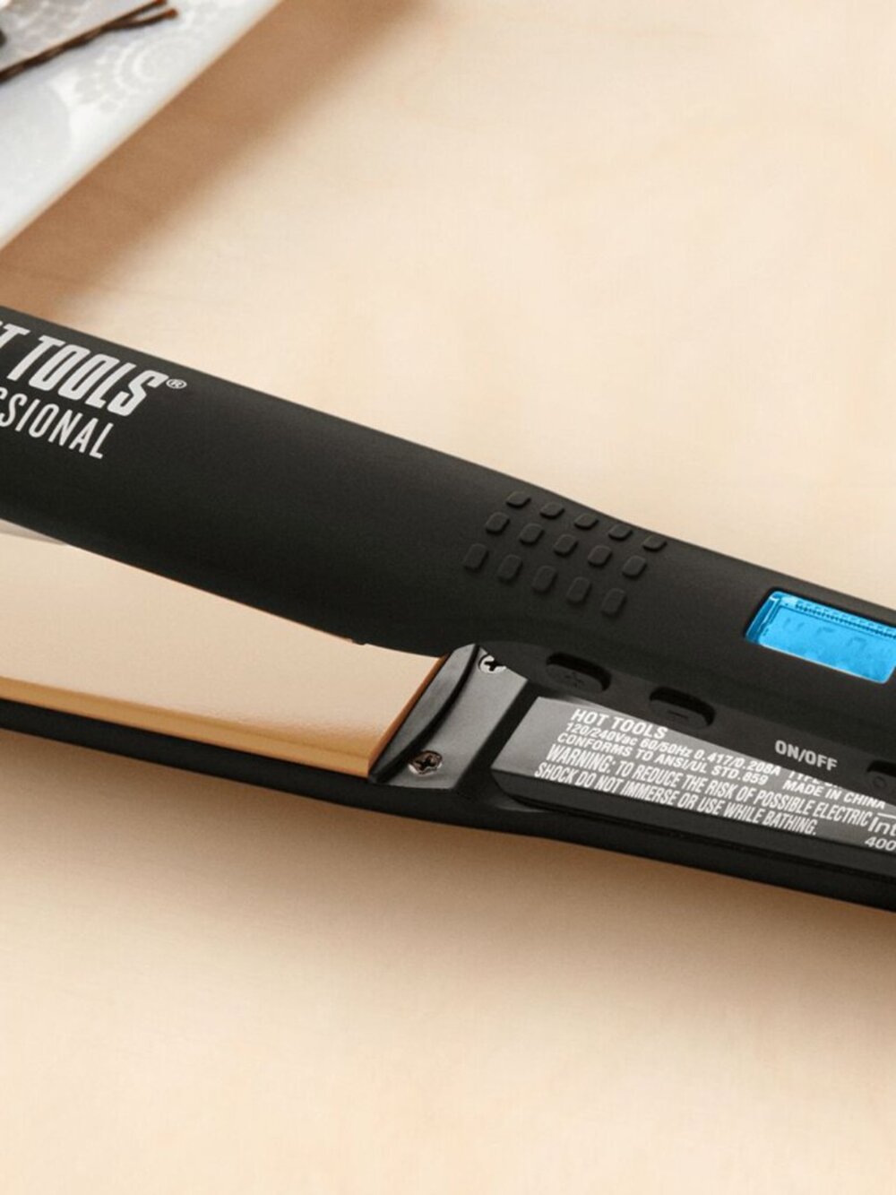 NEW (unboxed) - Hot Tools Digital Salon 1 1/4" Flat Iron - Picture 3 of 3